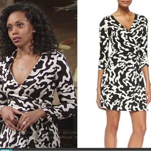 NWT - DVF Firebird Wrap Dress - Size 6